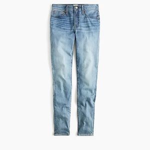 NWT J. Crew 9” High Rise Toothpick Eco Jean